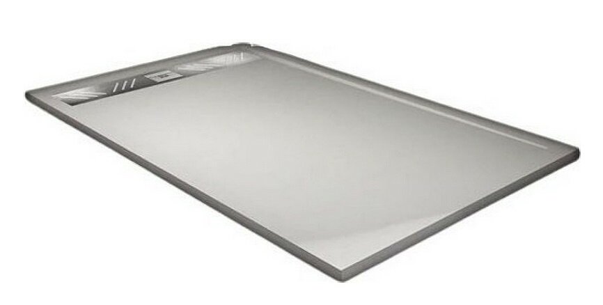 Изображение товара Душевой поддон Veconi Tezeo 140x90 см прямоугольный белый матовый искусственный камень