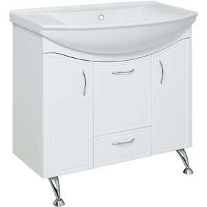 Изображение товара Тумба под раковину Runo Севилья 00000000597 85, белая