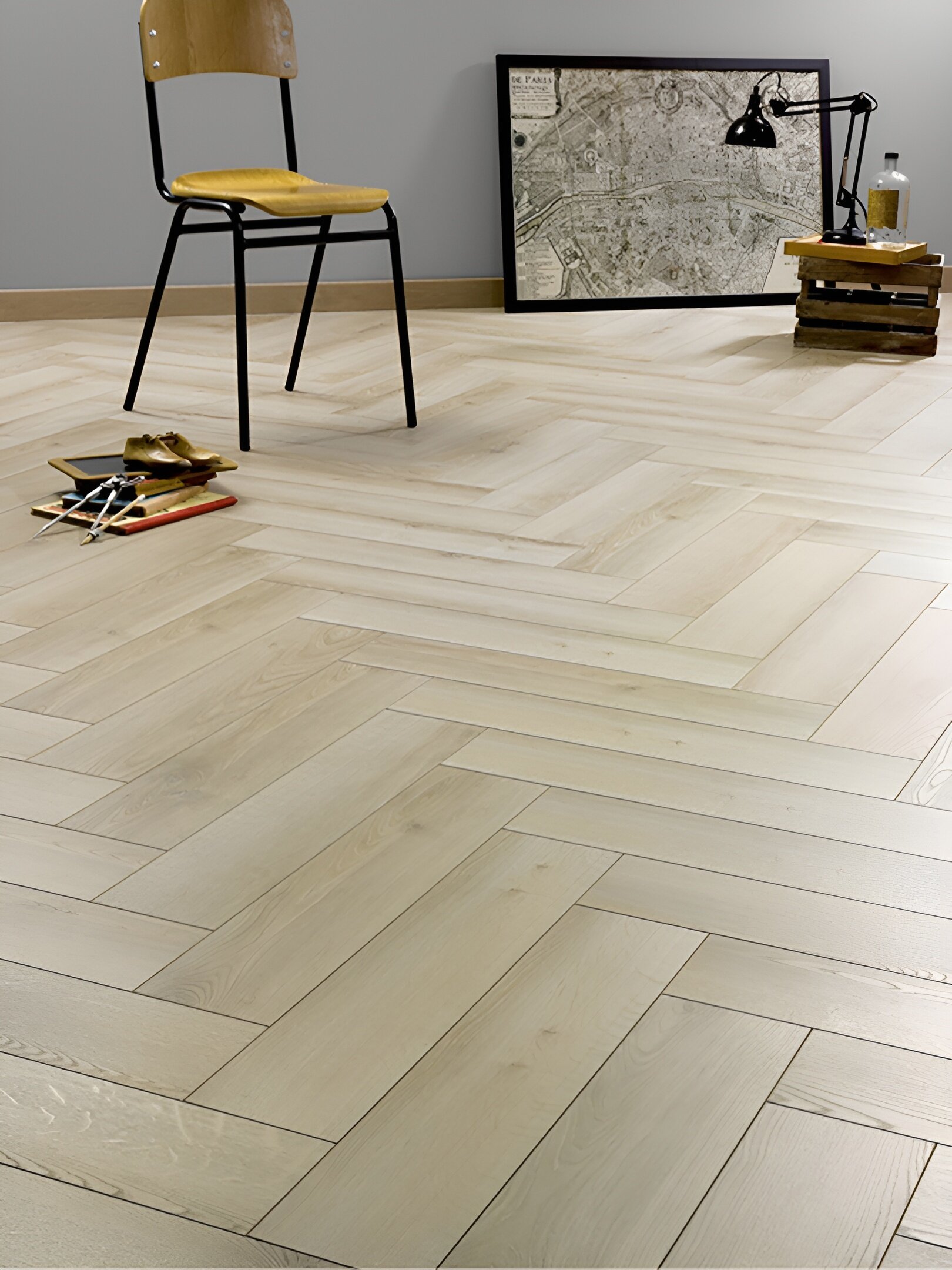 Изображение товара Ламинат AlsaFloor Herringbone 435 (Baton Rompu) Дуб Джефферсон