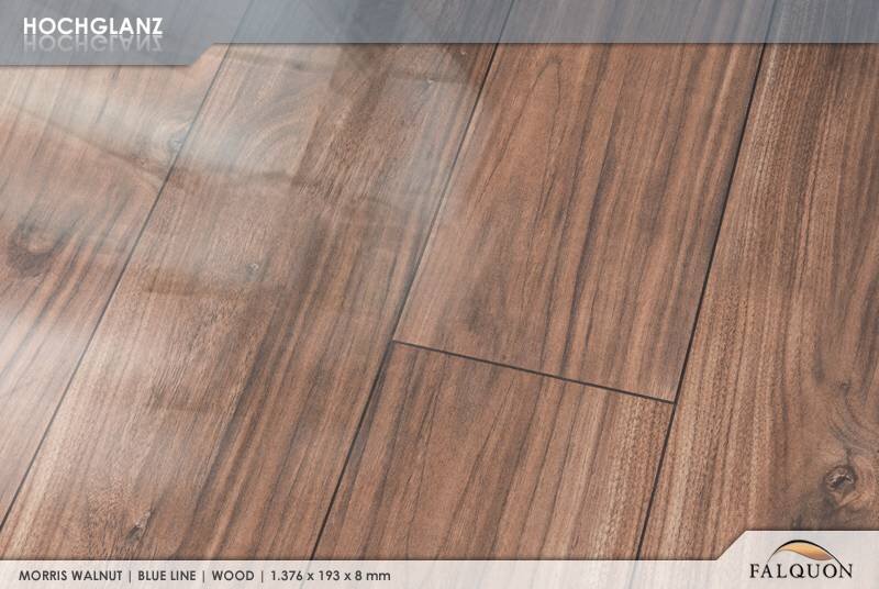 Изображение товара Ламинат Falquon Blue Line wood Morris Walnut D4188 8 мм 4-стор фаска