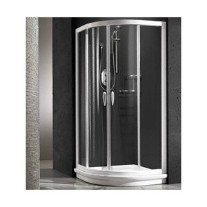 Изображение товара Душевой уголок Relax Danabio, 90 х 90 х 190 см, стекло прозрачное