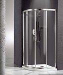 Душевой уголок Relax Loft 139052400, 90 х 90 см, стекло сатин - фото 1