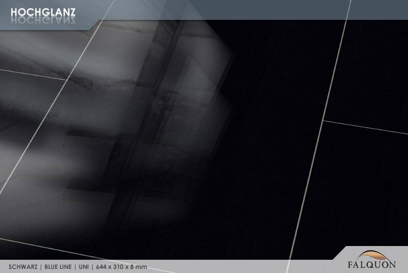 Изображение товара Ламинат Falquon Blue Line Uni 4V U190 HG Black 8 мм 310 мм 644 мм