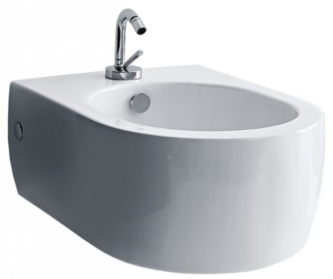 Изображение товара Биде Kerasan Flo 312501*1 подвесное, 1 отверстие под смеситель, белое Изображение товара Биде Kerasan Flo 312501*1 подвесное, 1 отверстие под смеситель, белое
