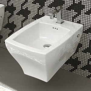 Изображение товара Биде ArtCeram Jazz JZB001 0100 подвесное из фаянса белого цвета