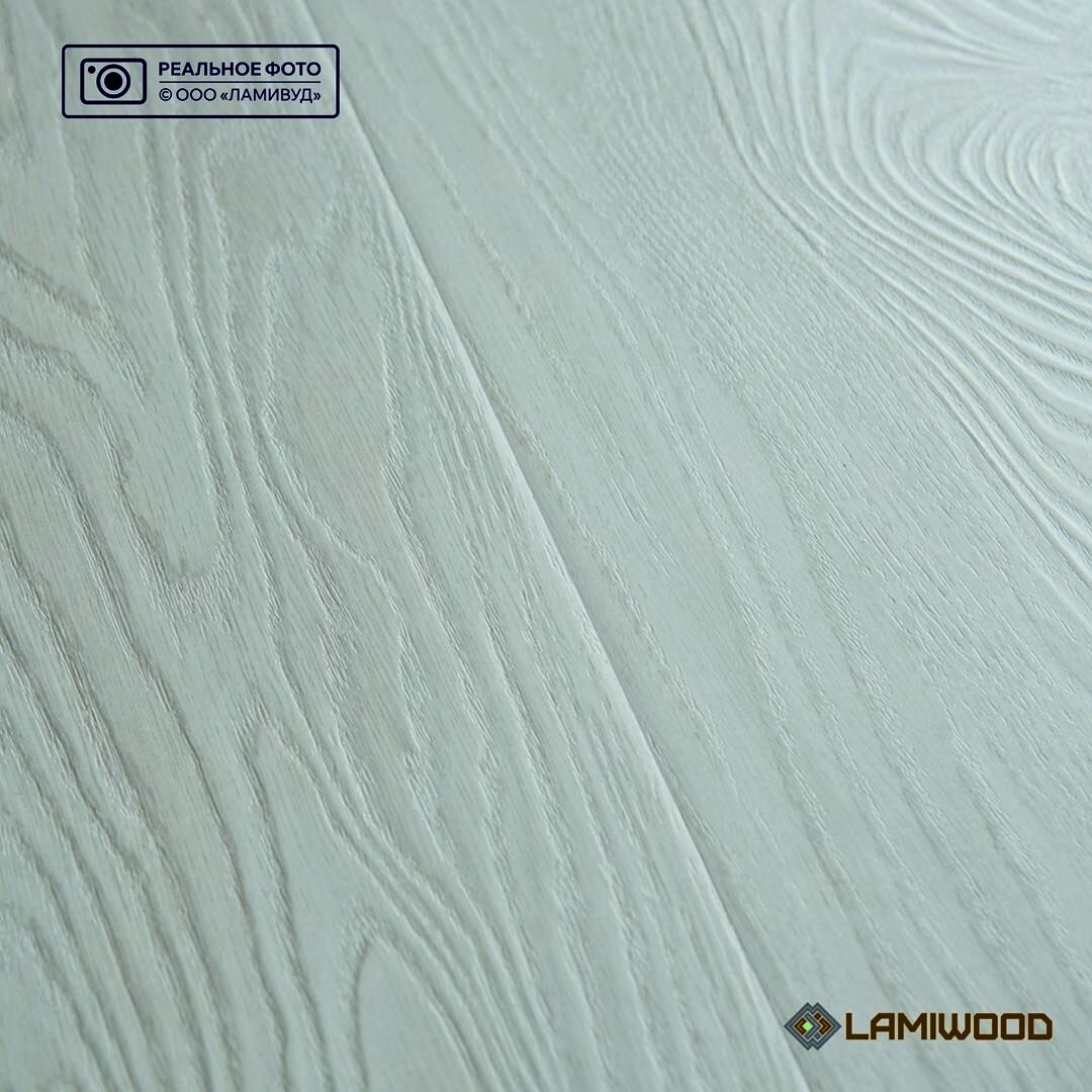 Изображение товара Ламинат Lamiwood Dinasty 208 Дуб Жемчуг - матовый дуб серо-коричневый, 8 мм