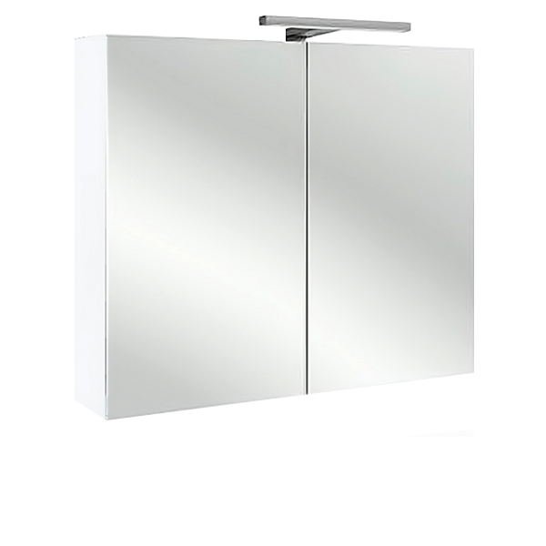 Изображение товара Зеркальный шкаф Jacob Delafon Formilia 80 см, EB796RU-G1C, белый бриллиант, бесконтактным выключателем, с подсветкой