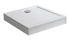 Изображение товара Экран для поддона Veconi квадратного 80 x 80 см, белый, P-S-80-W