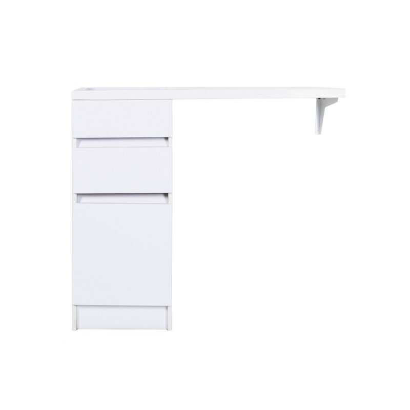 Изображение товара Тумба под раковину Orange Optima 40 см, для установки со стиральной машиной, белый, ST-40TUW