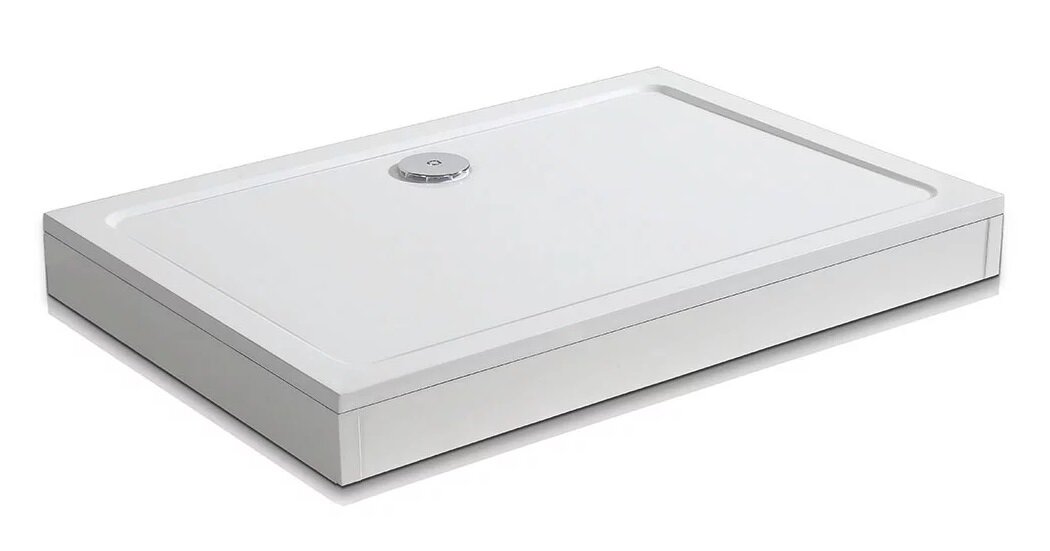 Изображение товара Экран для поддона Veconi прямоугольного 120 x 80 см, белый, P-R-128-W