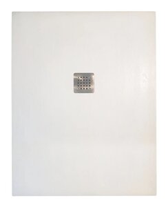Изображение товара Душевой поддон Veconi Tezeo TZW21-108-R1 stone, 100 х 80 см, прямоугольный, белый