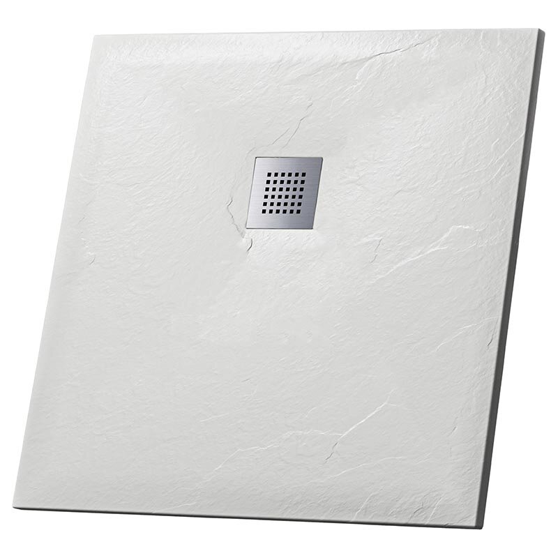 Изображение товара Квадратный душевой поддон Grossman Strong 100x100 см белый, минеральный композит