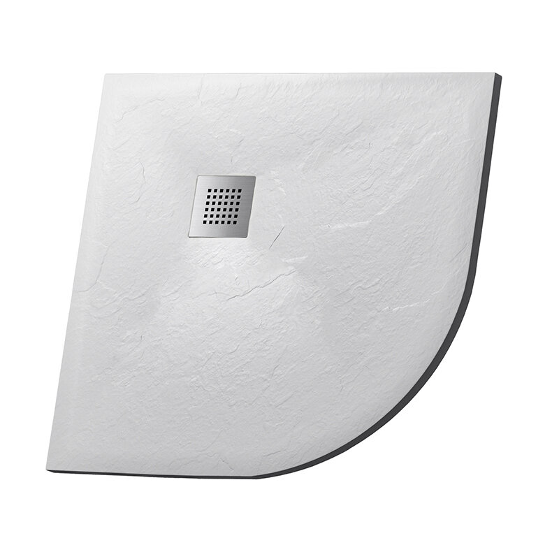 Изображение товара Поддон для душа Grossman Strong 90x90 см четверть круга антискользящий теплая поверхность