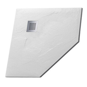 Изображение товара Поддон для душа Grossman Strong GR-S1100100D, пятиугольный, 100x100 см, белый