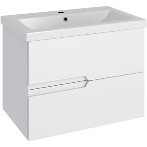 Изображение товара Тумба под раковину Runo Стокгольм 70, подвесная, белая, 00-00001124