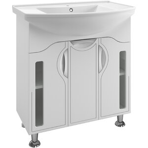 Изображение товара Тумба под раковину Runo Толедо 00000001039 75, белая