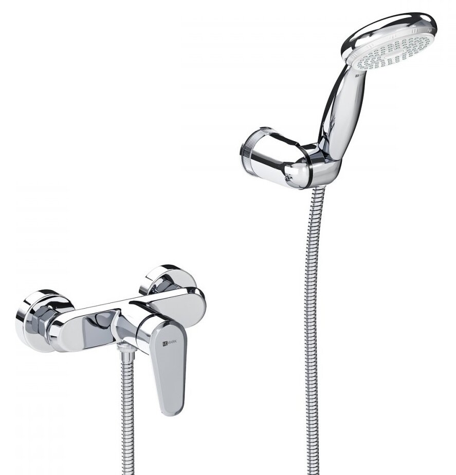 Изображение товара Смеситель Lemark LM0303C для душа с душевым гарнитуром, хром