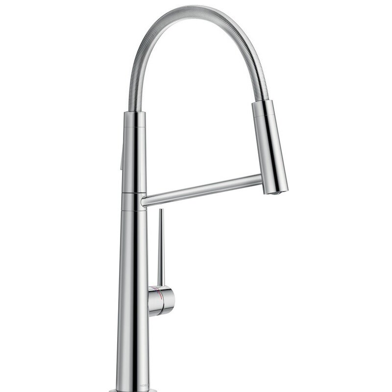 Изображение товара Смеситель кухонный Nobili Levante MV123300CR хром с гибким изливом