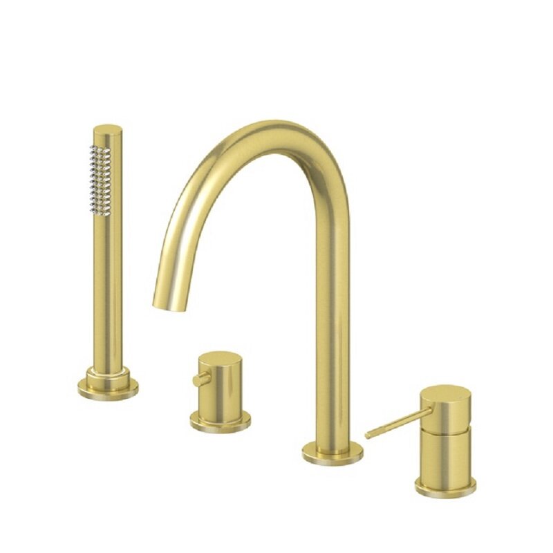 Изображение товара Смеситель на борт ванны Timo Saona 2320/17Y, цвет золото матовое