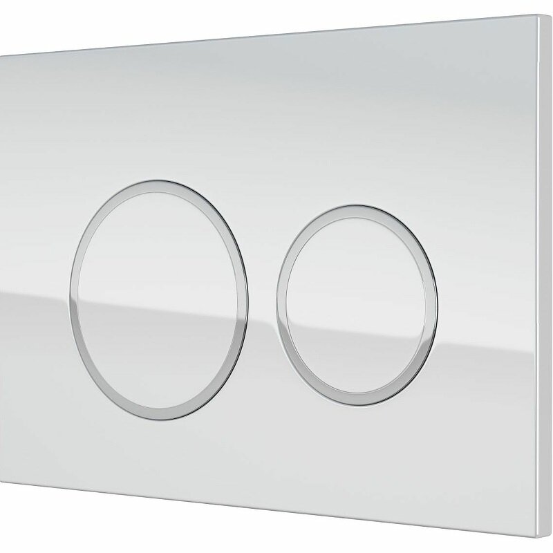 Изображение товара Клавиша смыва OWL 1975 Titan Knapp03TCW, механическая, цвет белая керамика