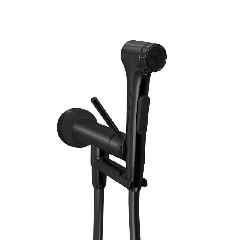 Изображение товара Гигиенический душ Jacob Delafon Elate 2.0 E28317-BL черный матовый со смесителем