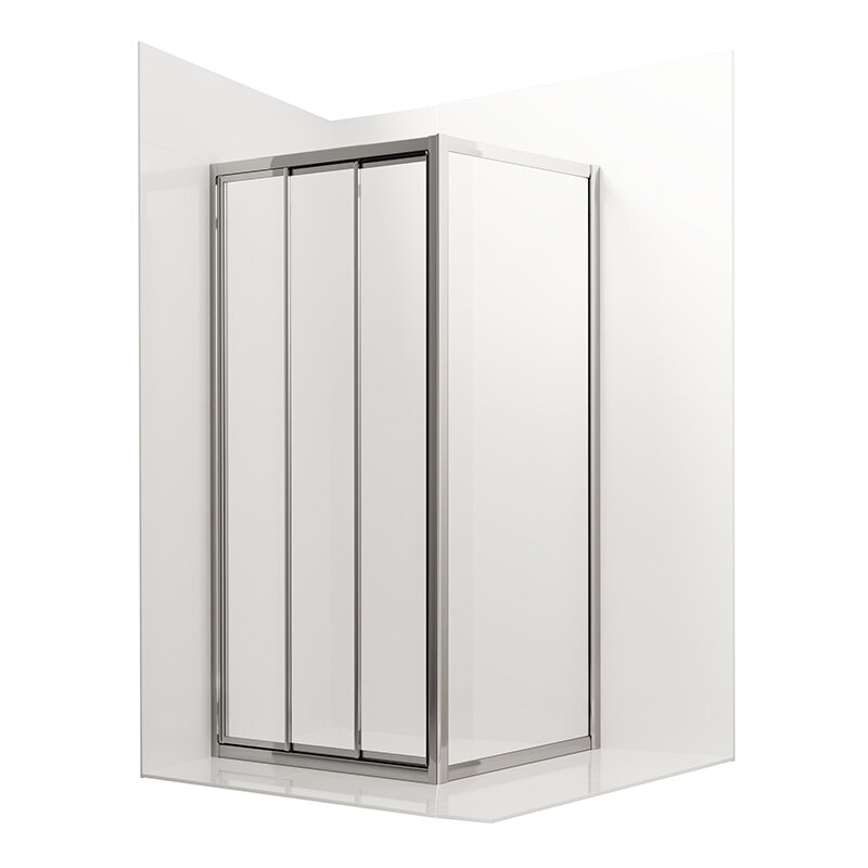 Изображение товара Душевой уголок Ambassador Forsa 100 х 100 см с хромированным профилем