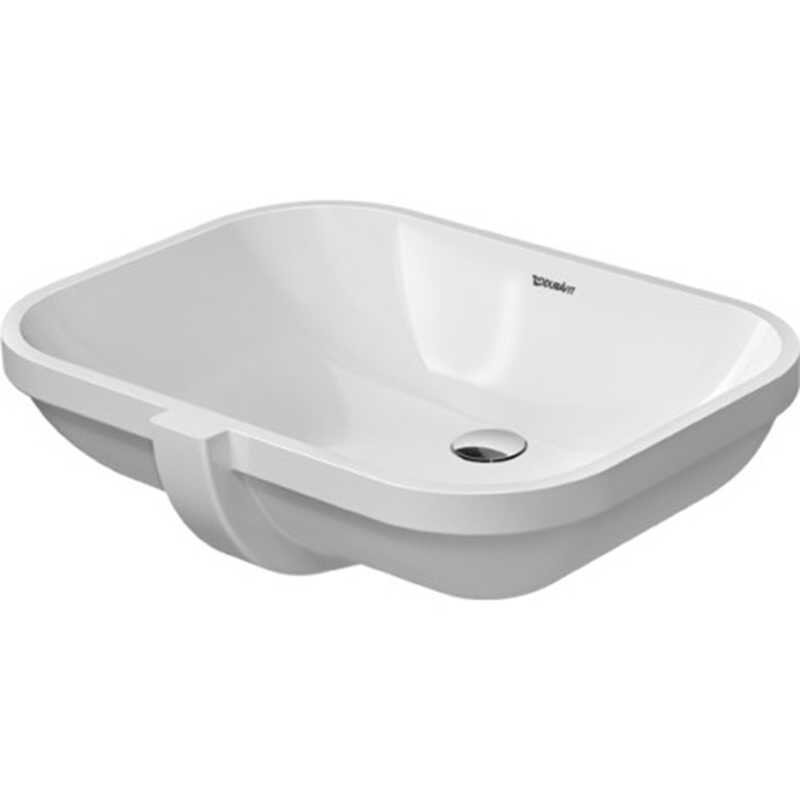 Изображение товара Раковина встраиваемая Duravit D-Code 56x40 см белый фарфор