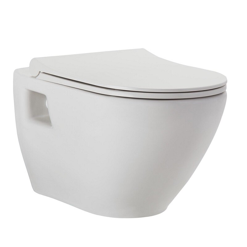 Изображение товара Подвесной унитаз beWash Vettern 82323601, с функцией биде, крышка-сиденье с микролифтом, белый