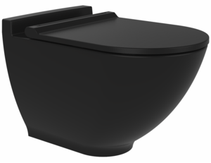 Изображение товара Подвесной безободковый унитаз Bien Harmony HRKA052N1VP0B7000 черный матовый