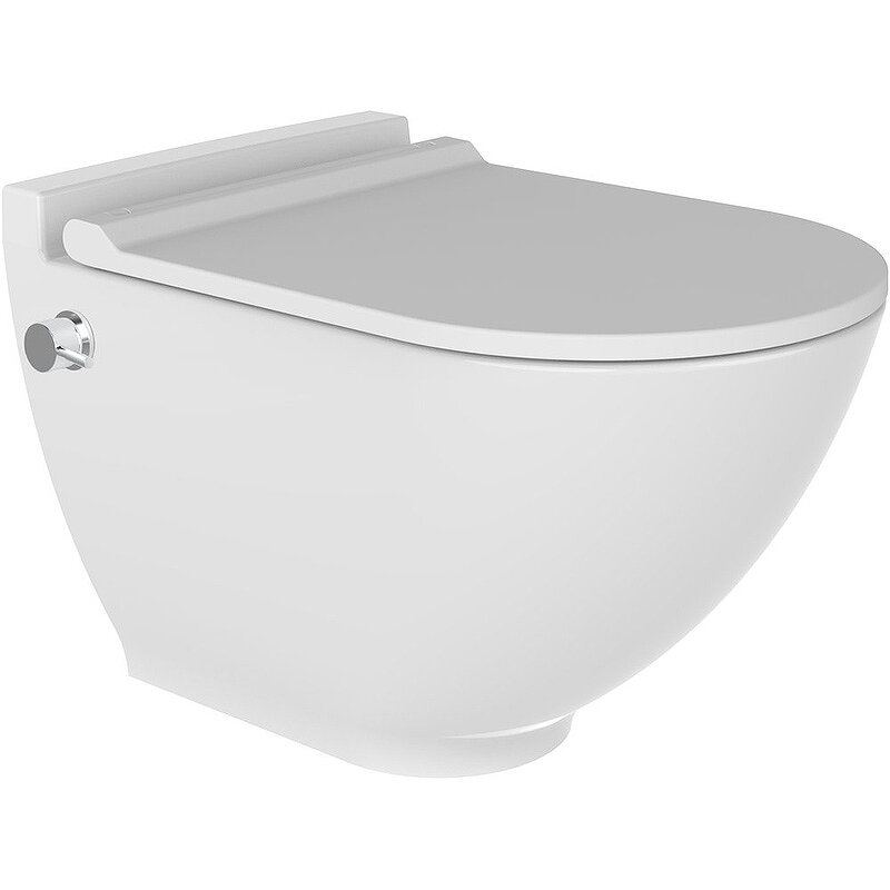 Изображение товара Подвесной унитаз безободковый с функцией биде и микролифтом бренда Bien