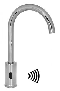 Изображение товара Сенсорный смеситель для раковины Raiber RSF88198, хром