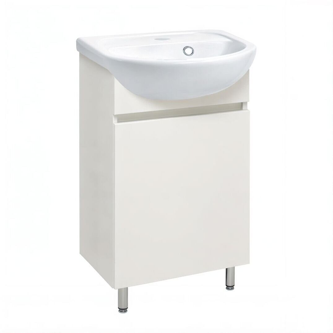 Изображение товара Тумба под раковину Runo Лада 40, белая