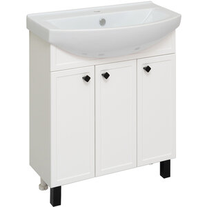 Изображение товара Тумба под раковину Runo Римини 00-00001255 75, белая