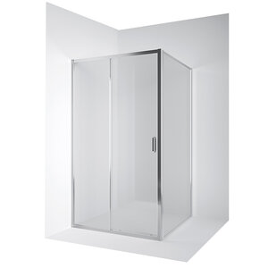 Изображение товара Душевой уголок Ambassador Forsa, 120 х 120 х 200 см, профиль хром, стекло прозрачное, 17021118AX-120AX