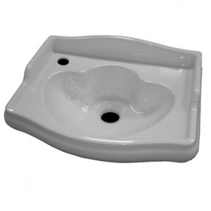 Изображение товара Раковина Kerasan Retro 103301*1 sx 41 см с отверстием слева для смесителя белая