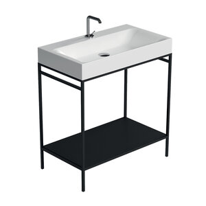 Изображение товара Раковина Kerasan Cento 80 х 45 см подвесная, керамика, белая, 353301*1