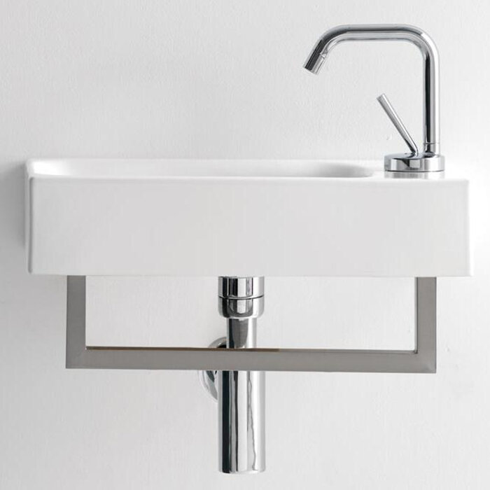 Изображение товара Подвесная керамическая раковина Kerasan Cento 45 см белая