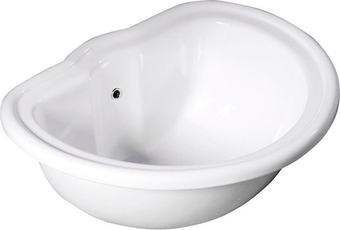 Изображение товара Встраиваемая керамическая раковина Kerasan Retro 50 см с переливом, белая