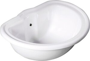 Изображение товара Встраиваемая керамическая раковина Kerasan Retro 50 см с переливом, белая