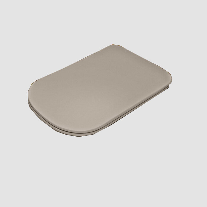 Изображение товара Сиденье для унитаза Kerasan Tribeca Slim с микролифтом цвет nocciola