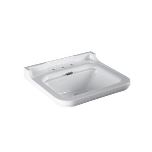 Изображение товара Керамическая раковина Kerasan Waldorf 4140K1bi/cr*3, 60 см, белая