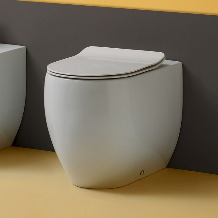 Изображение товара Унитаз приставной Kerasan Flo с вертикальным смывом и горизонтальным выпуском