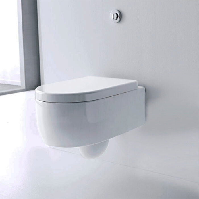 Изображение товара Подвесной унитаз Kerasan Flo белого цвета 311501