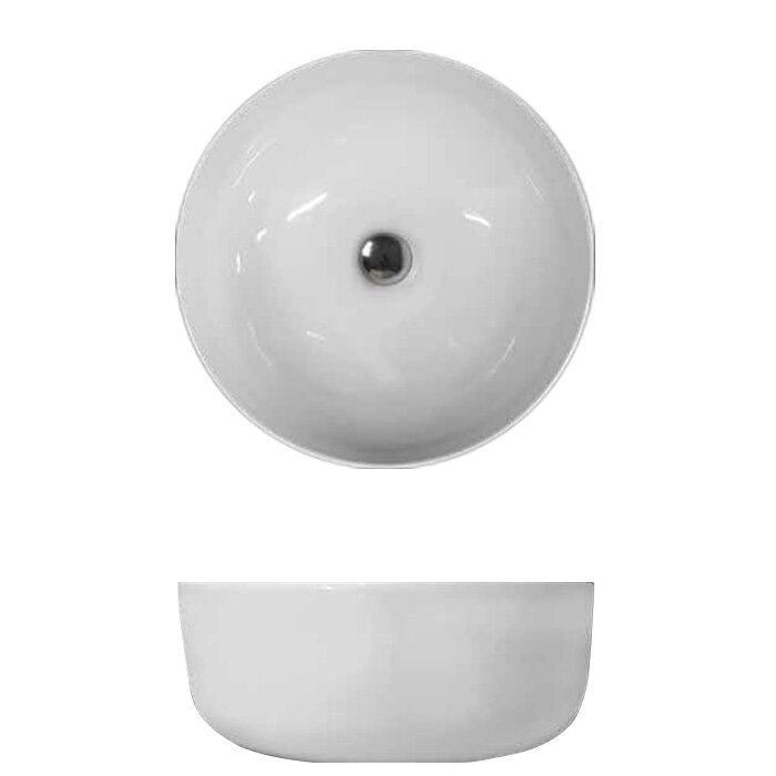 Изображение товара Раковина накладная Kerasan Nolita 534401, 40 см, цвет белый