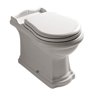 Изображение товара Унитаз приставной Kerasan Retro 101601 BTW слив в стену, цвет белый