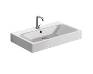 Изображение товара Раковина Kerasan Cento 353201*1 70 см керамическая для ванной белая