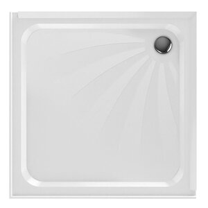 Изображение товара Душевой поддон Alex Baitler 90x90 см квадратный белый AB9017H-2