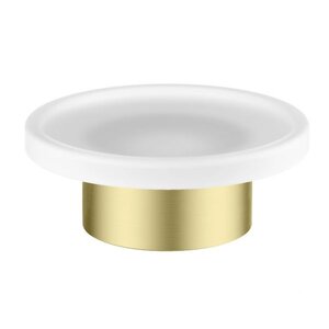 Изображение товара Настольная мыльница Timo Saona со стеклом и латунью золото матовое