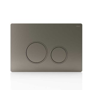 Изображение товара Клавиша смыва Ctesi Round BK0202127, графит (выставочный образец, отсутствует упаковка)