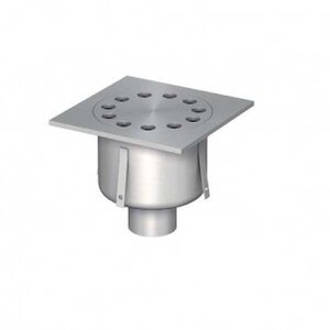 Изображение товара Трап Aco FG 15 x 15 см с креплением решетки, 14333 для дренажа